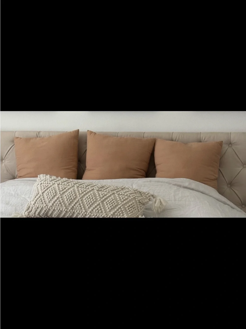 3 Woven Nook Pillow Covers Only (Chai)